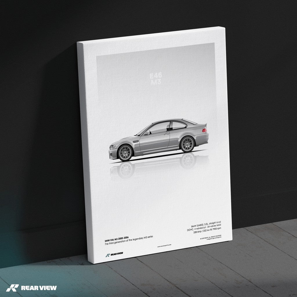 وحش الألفية - طباعة فنية E46 M3