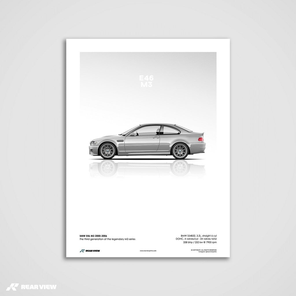 وحش الألفية - طباعة فنية E46 M3