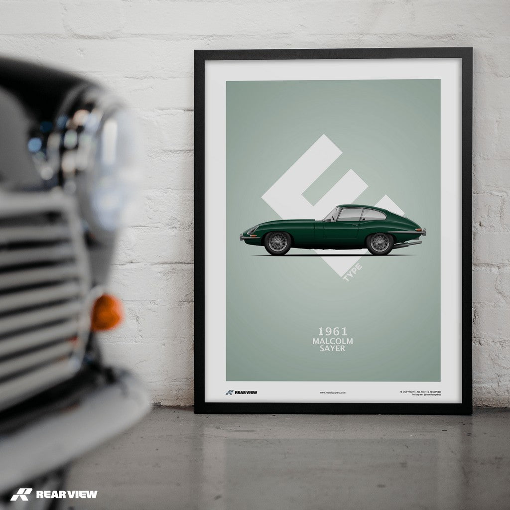 Sayers Philosophy – E-Type Art Print