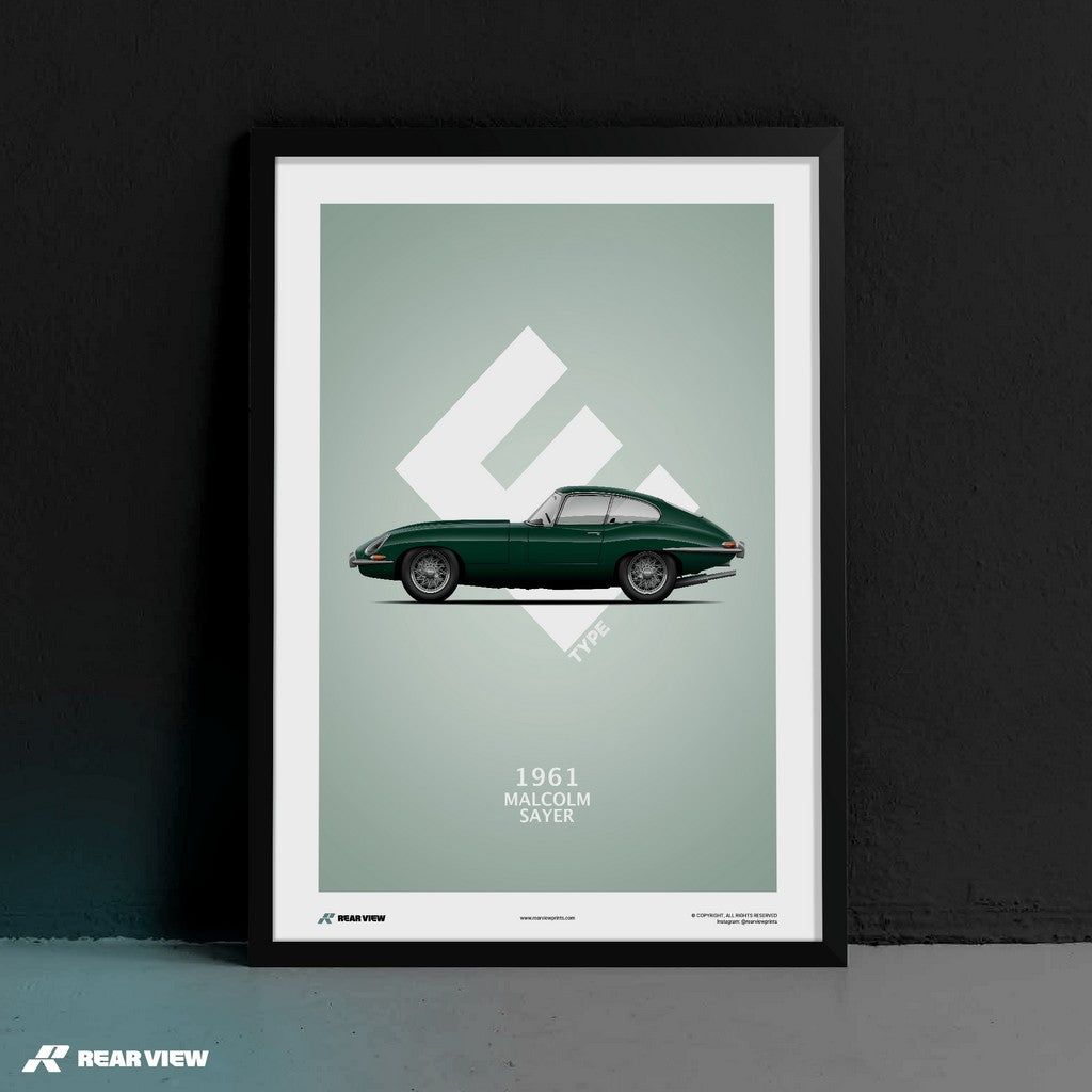 Sayers Philosophy – E-Type Art Print