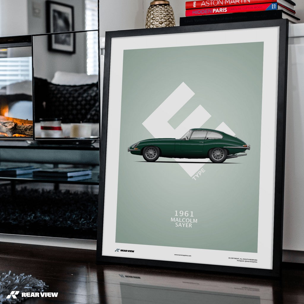 Sayers Philosophy – E-Type Art Print
