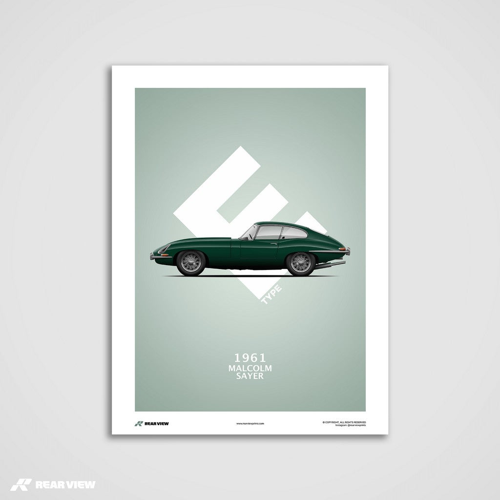 Sayers Philosophy – E-Type Art Print