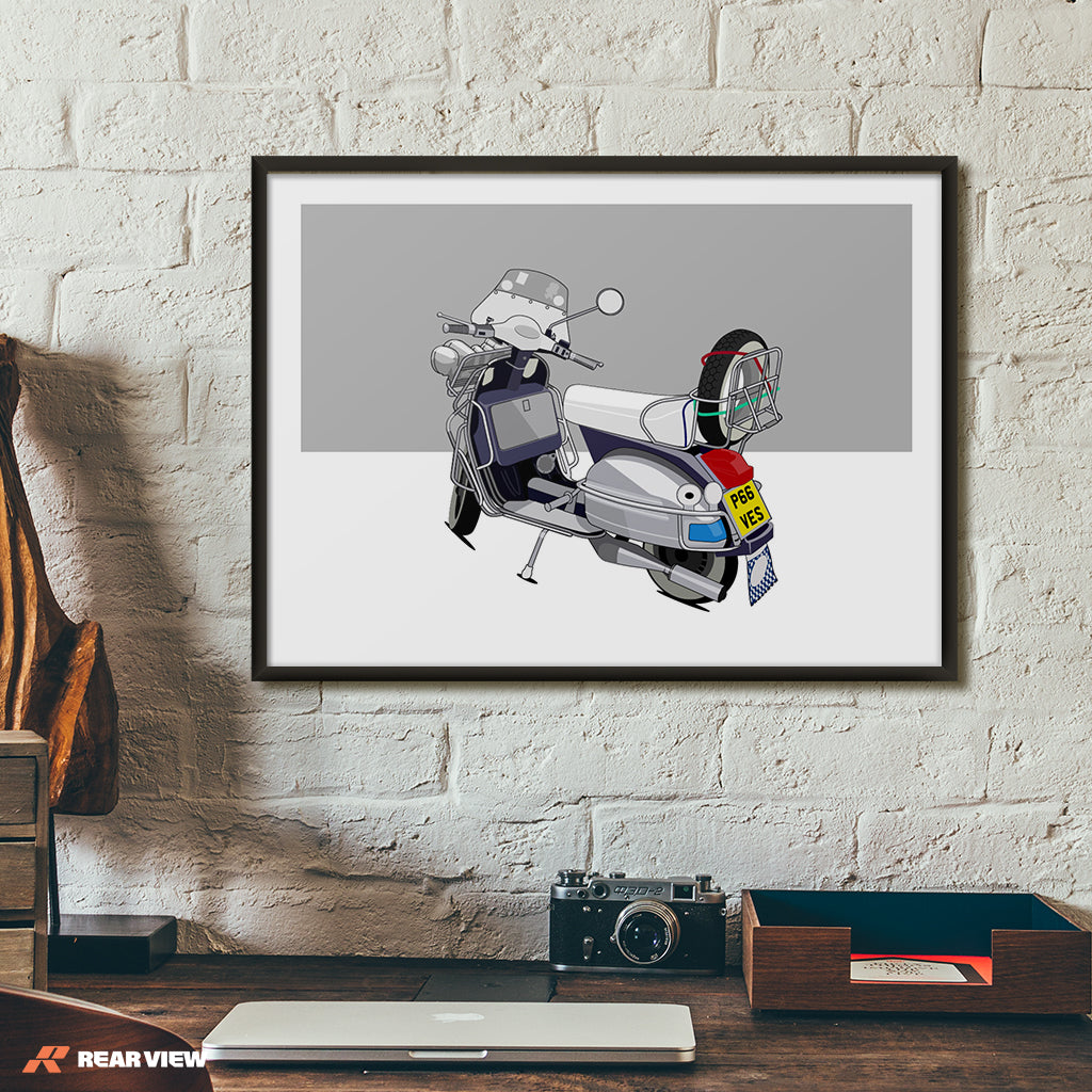 Custom Car Art - Motorrad