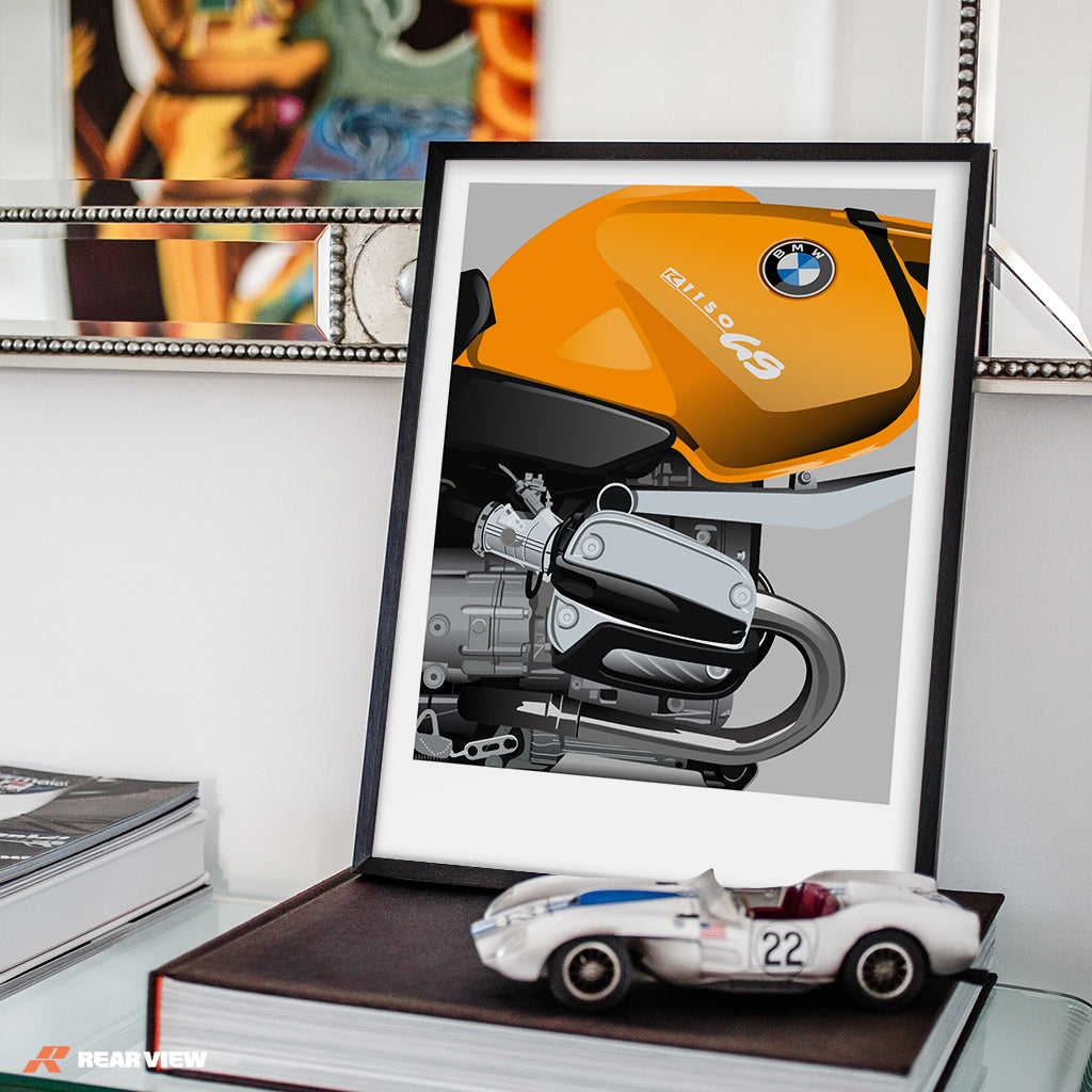 Custom Car Art - Motorrad
