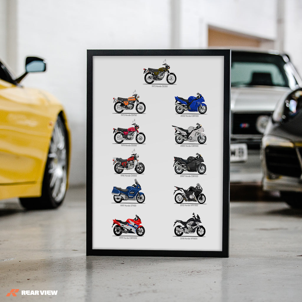 Custom Car Art - Motorrad