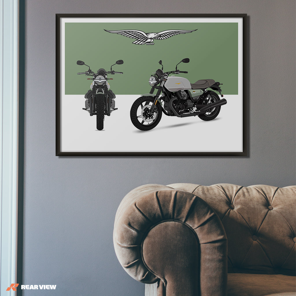 Custom Car Art - Motorrad