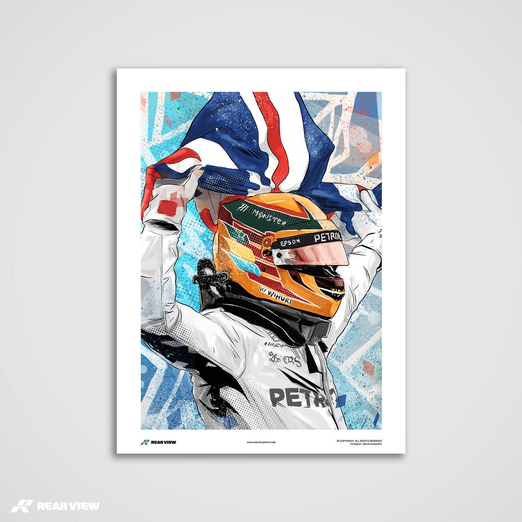 British Phenom - Hamilton Art Print