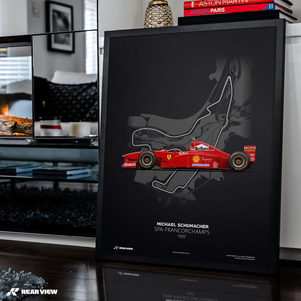 The Spa Schumacher Connection - F310 Art Print