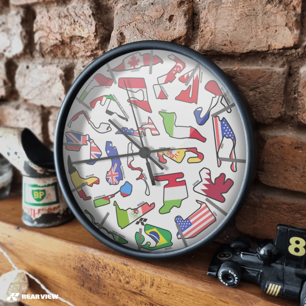 F1 Race Track - Clock