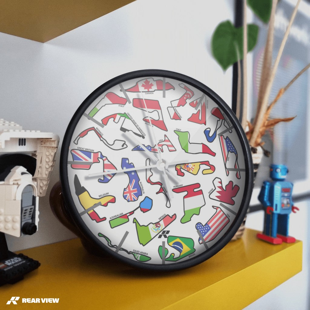 F1 Race Track - Clock