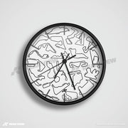 ساعة سباق الفورمولا 1 باللون الأبيض - إصدار خفيف الوزن