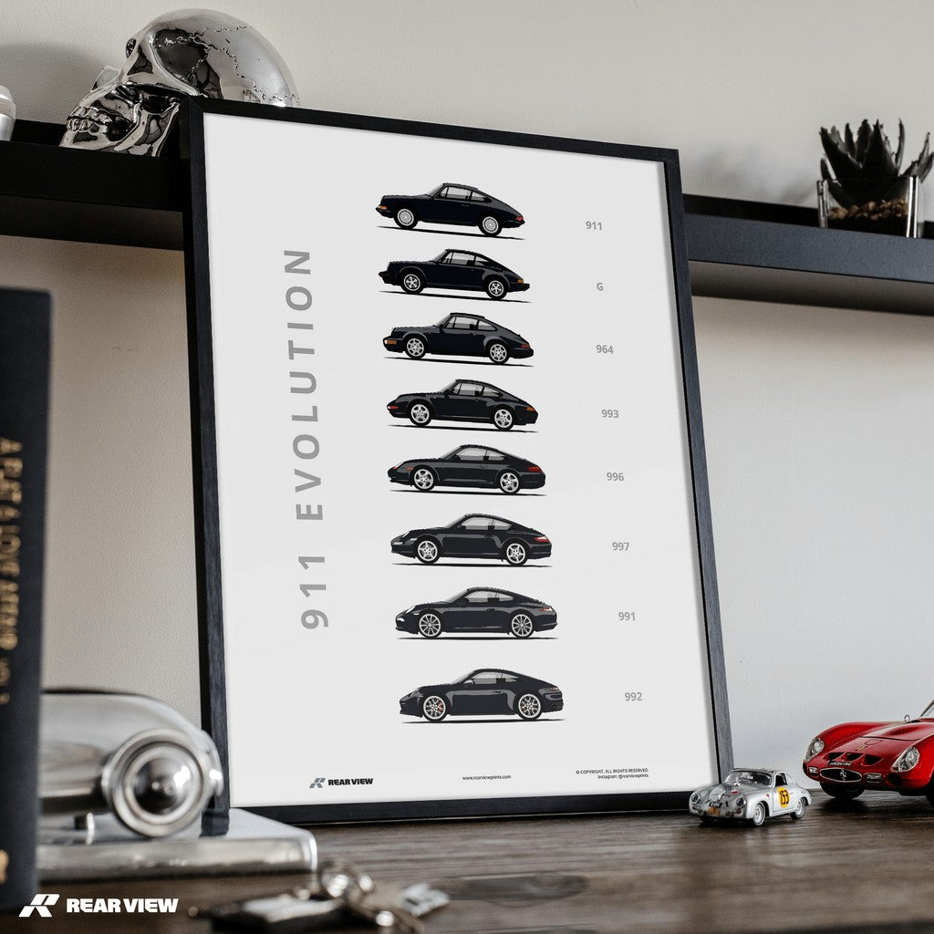 911 - Car Art Print