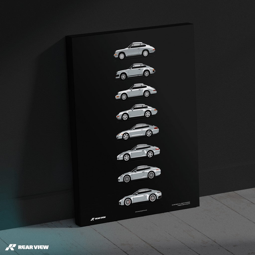 Rolling Icons – 911 Art Print