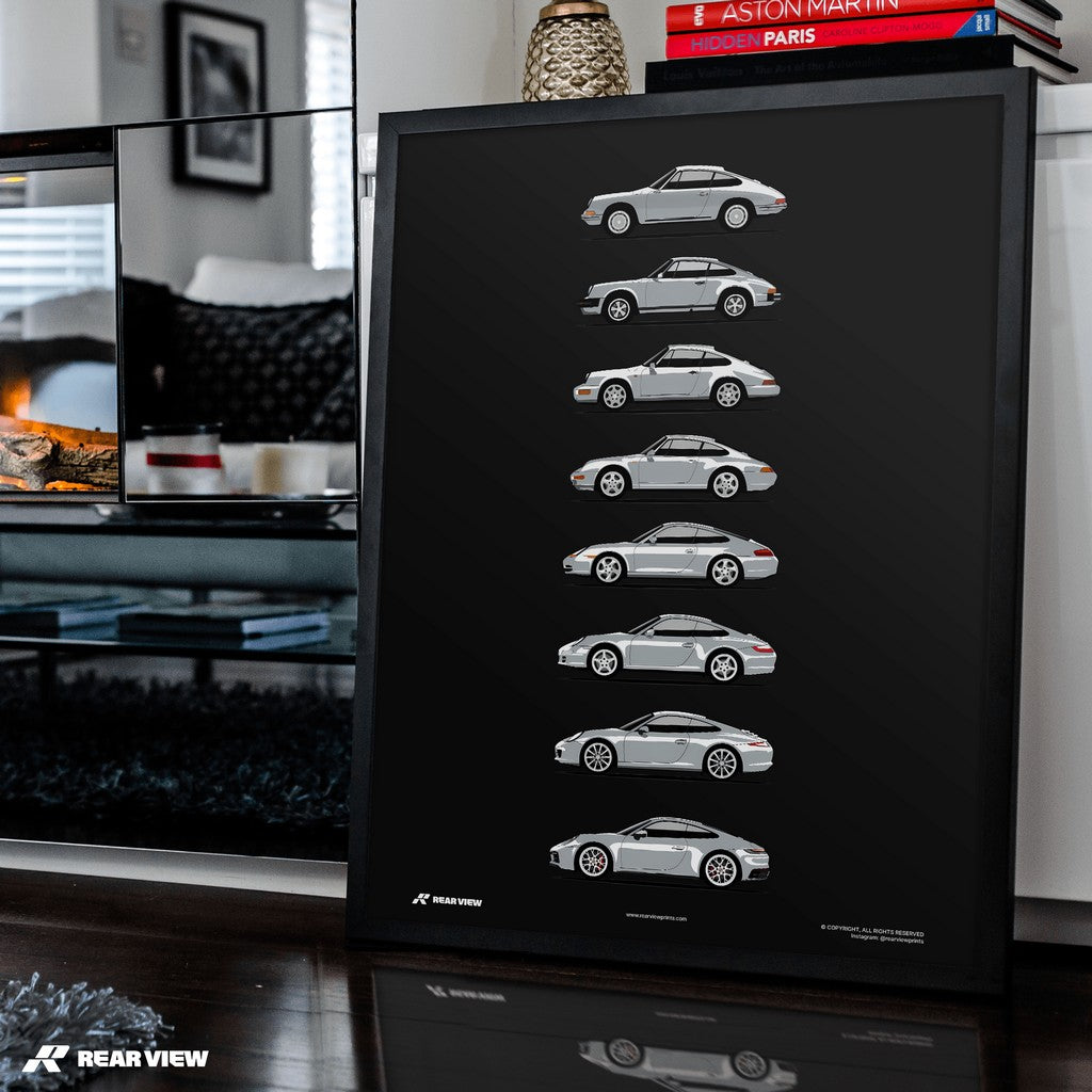 Rolling Icons – 911 Art Print