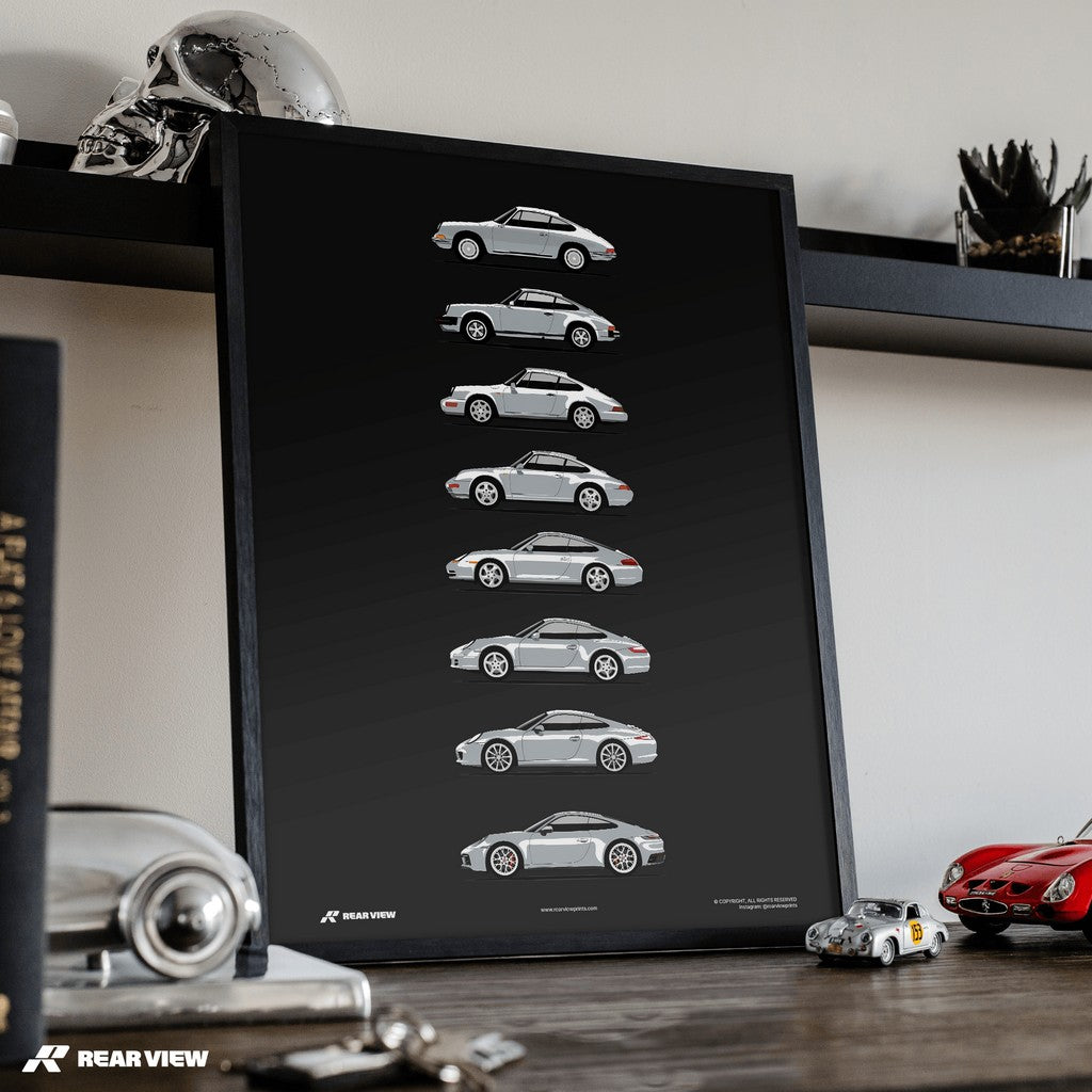 Rolling Icons – 911 Art Print