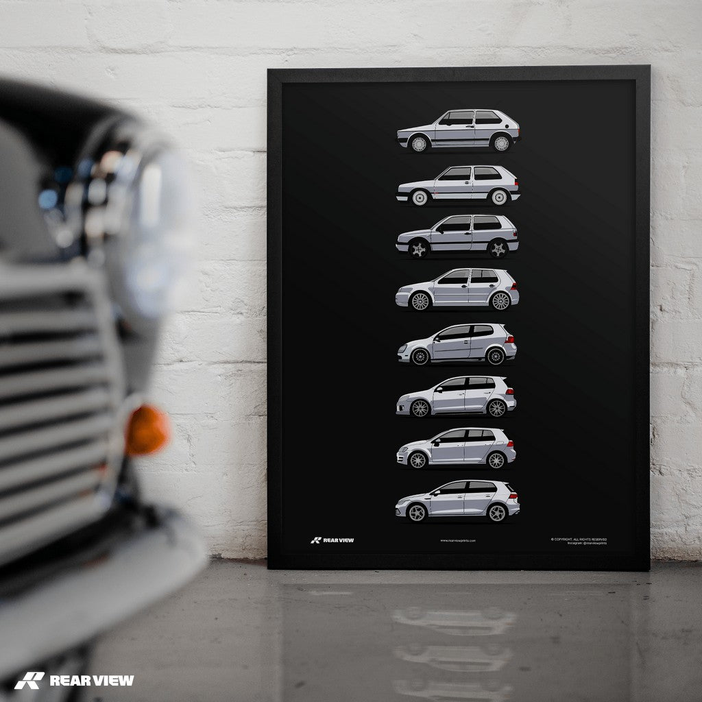 Fast Lane Roots – GTI Art Print