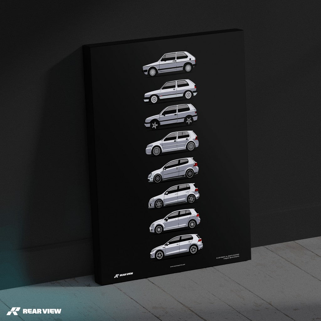 Fast Lane Roots – GTI Art Print