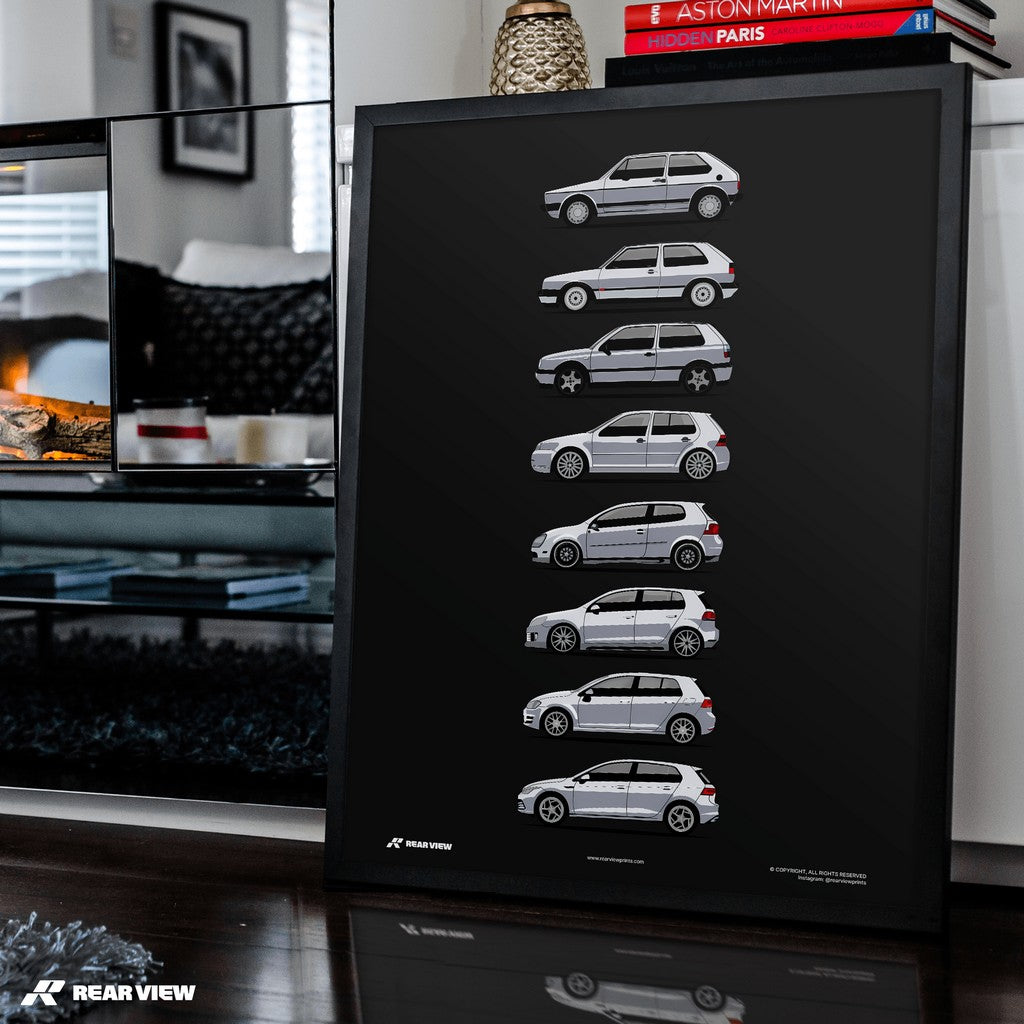 Fast Lane Roots – GTI Art Print