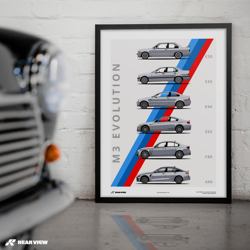 Power Lines – M3 Evolution Art Print