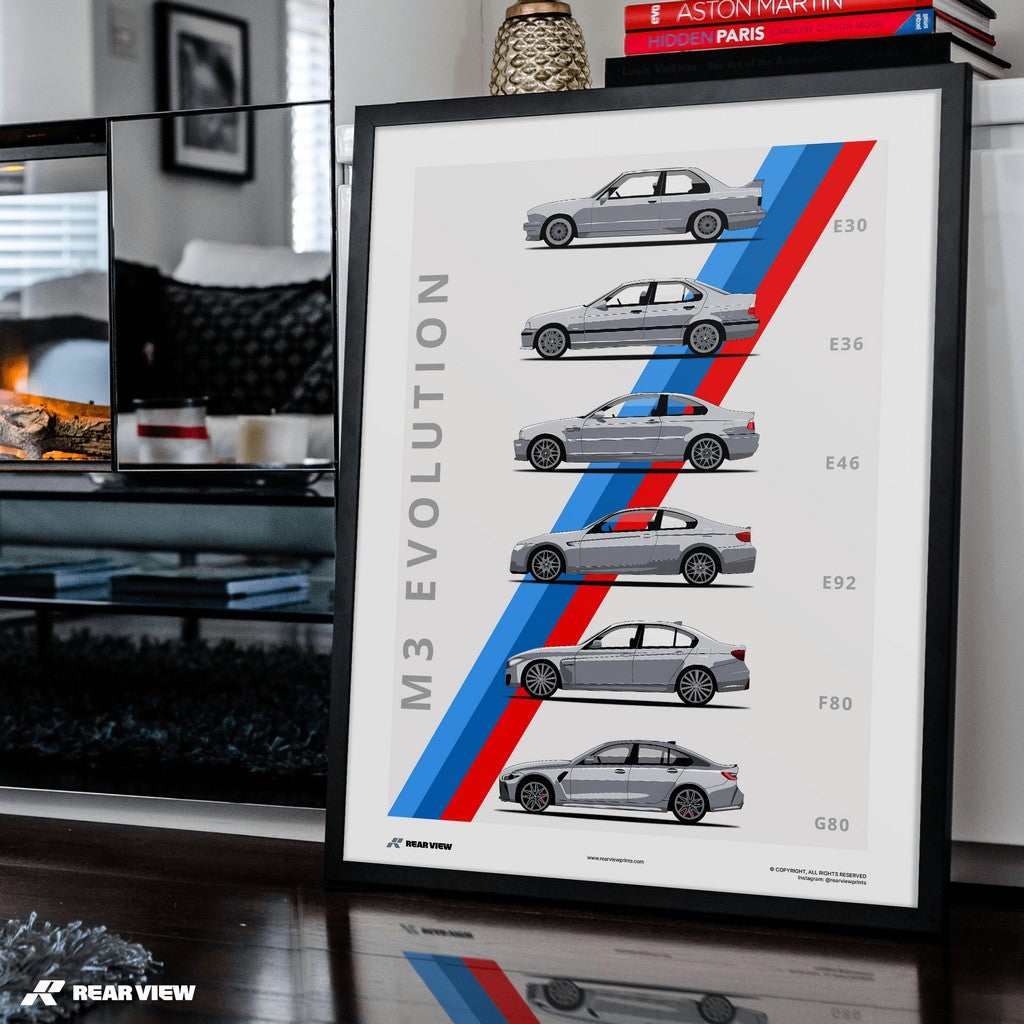 Power Lines – M3 Evolution Art Print