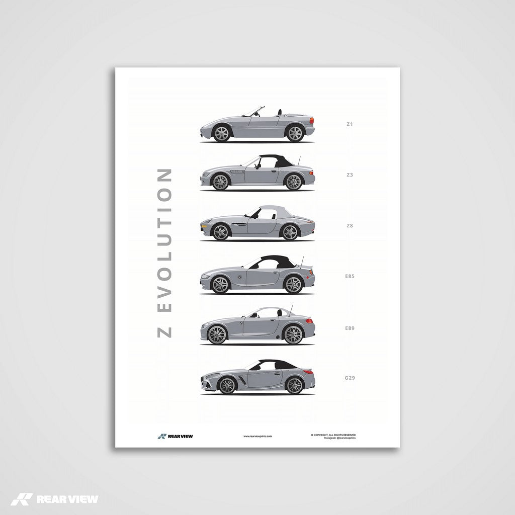 BMW Z - Car Art Print