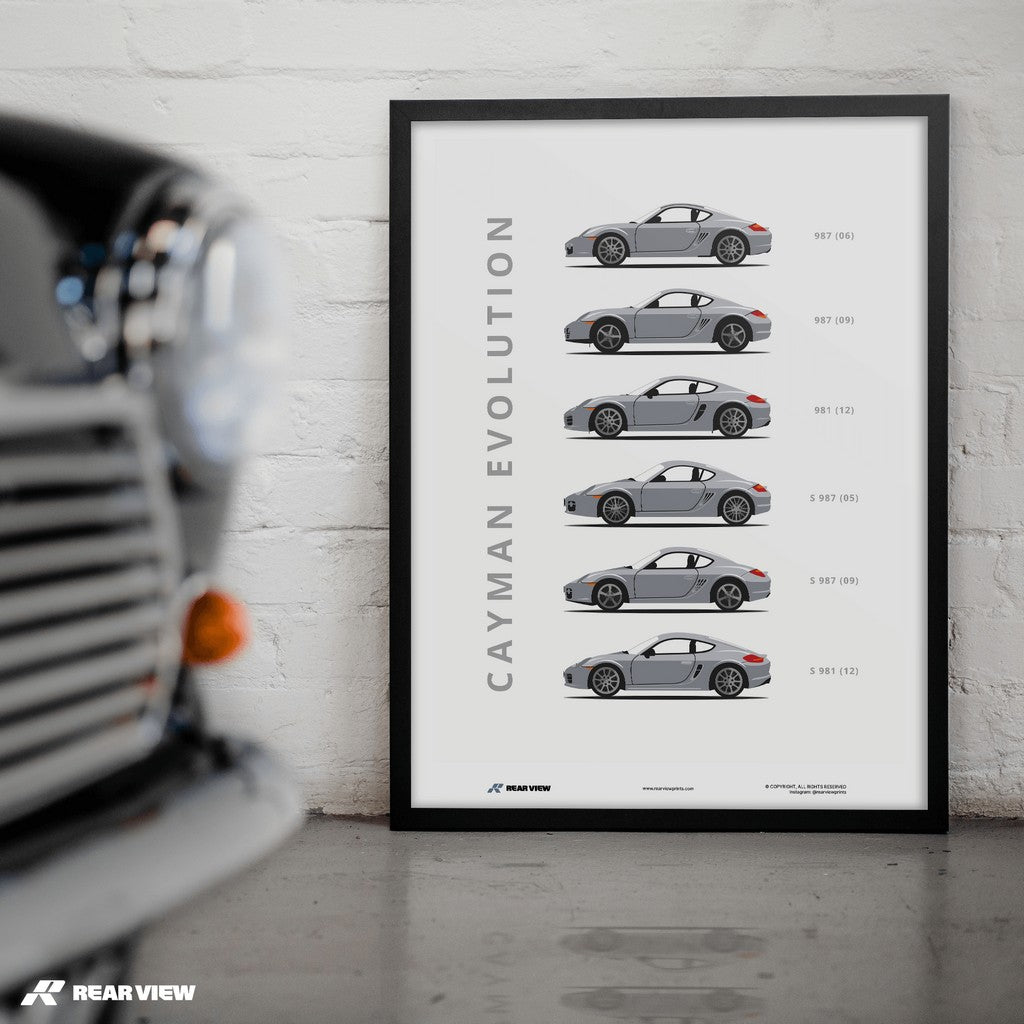 Cayman - Car Art Print