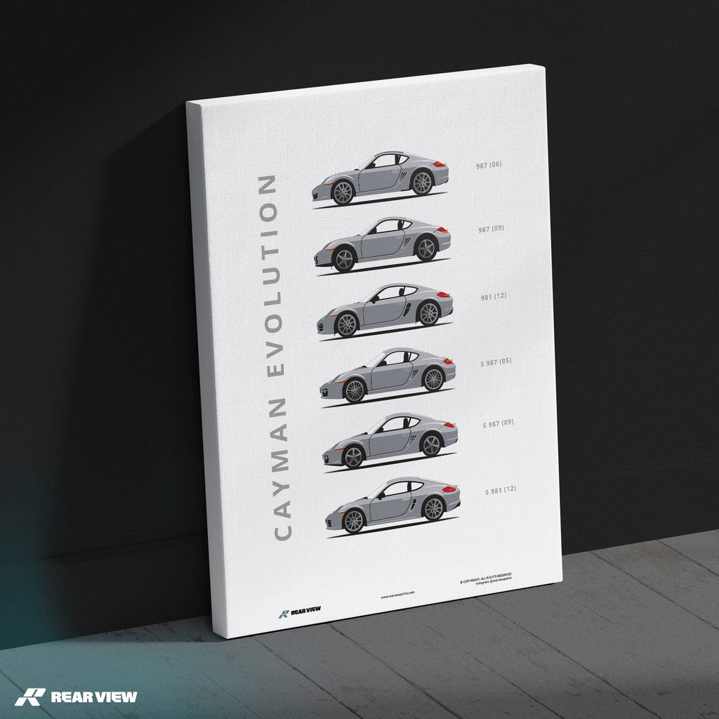 Cayman - Car Art Print