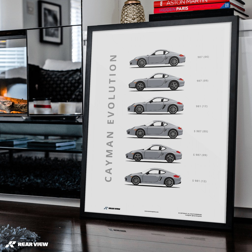 Cayman - Car Art Print