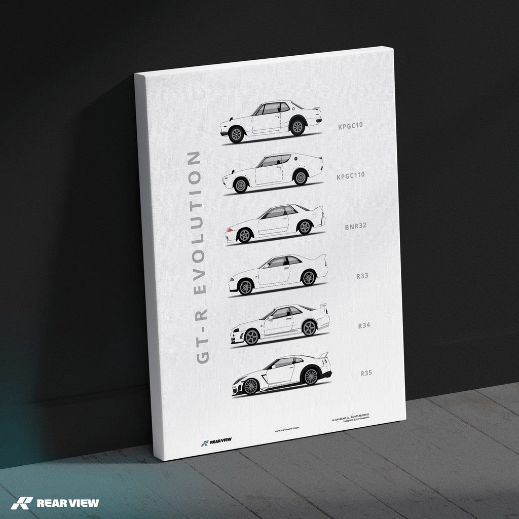 Skyline GT-R - Car Art Print
