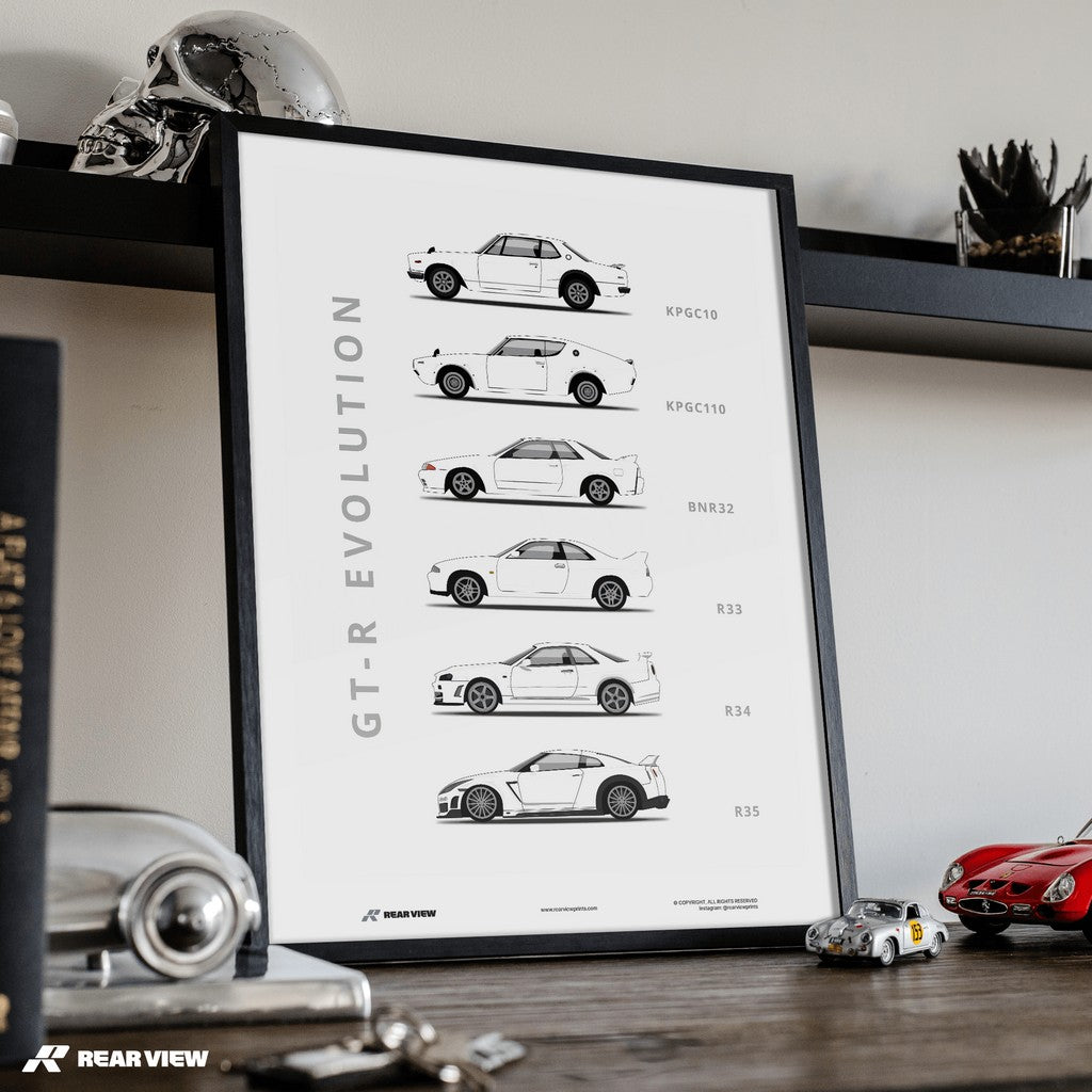 Skyline GT-R - Car Art Print