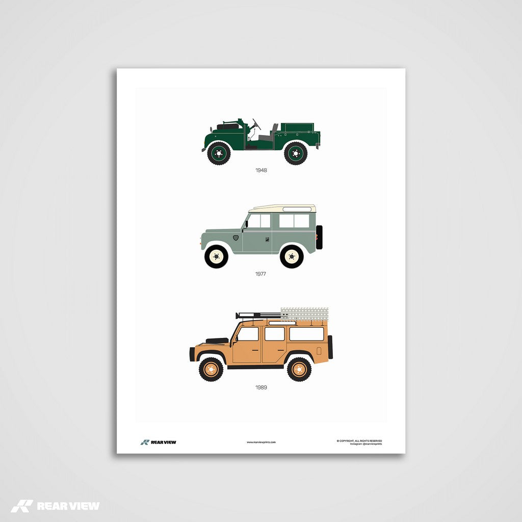 The British Workhorse - Defender Art Print