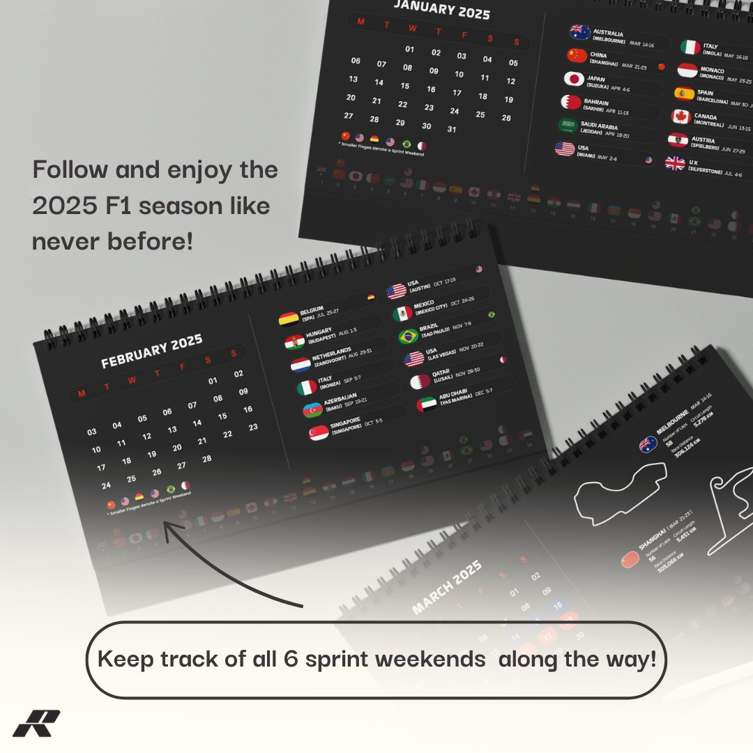 Race Season - GP Desk Calendar