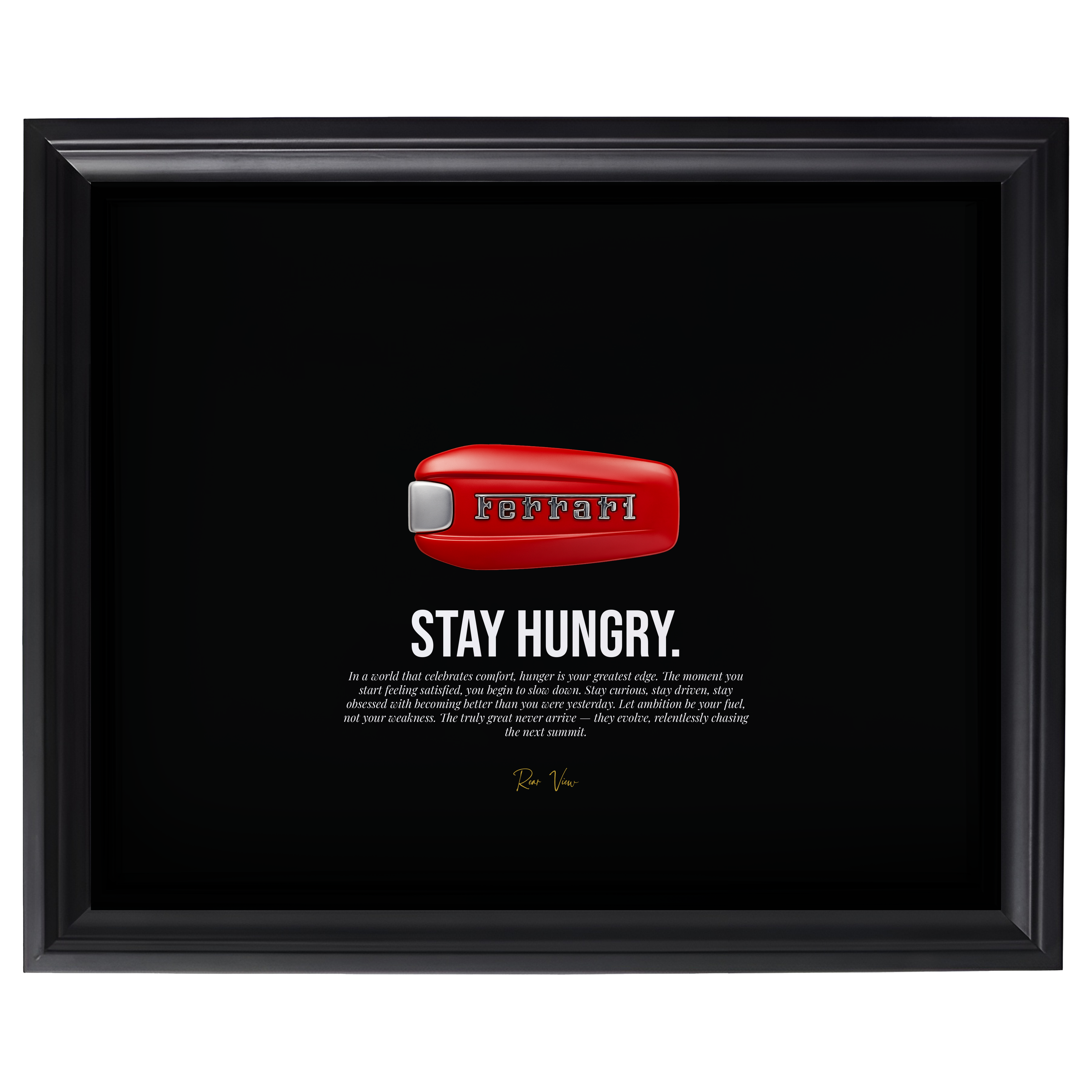 Italian Supercar Key Art – Handcrafted Edition