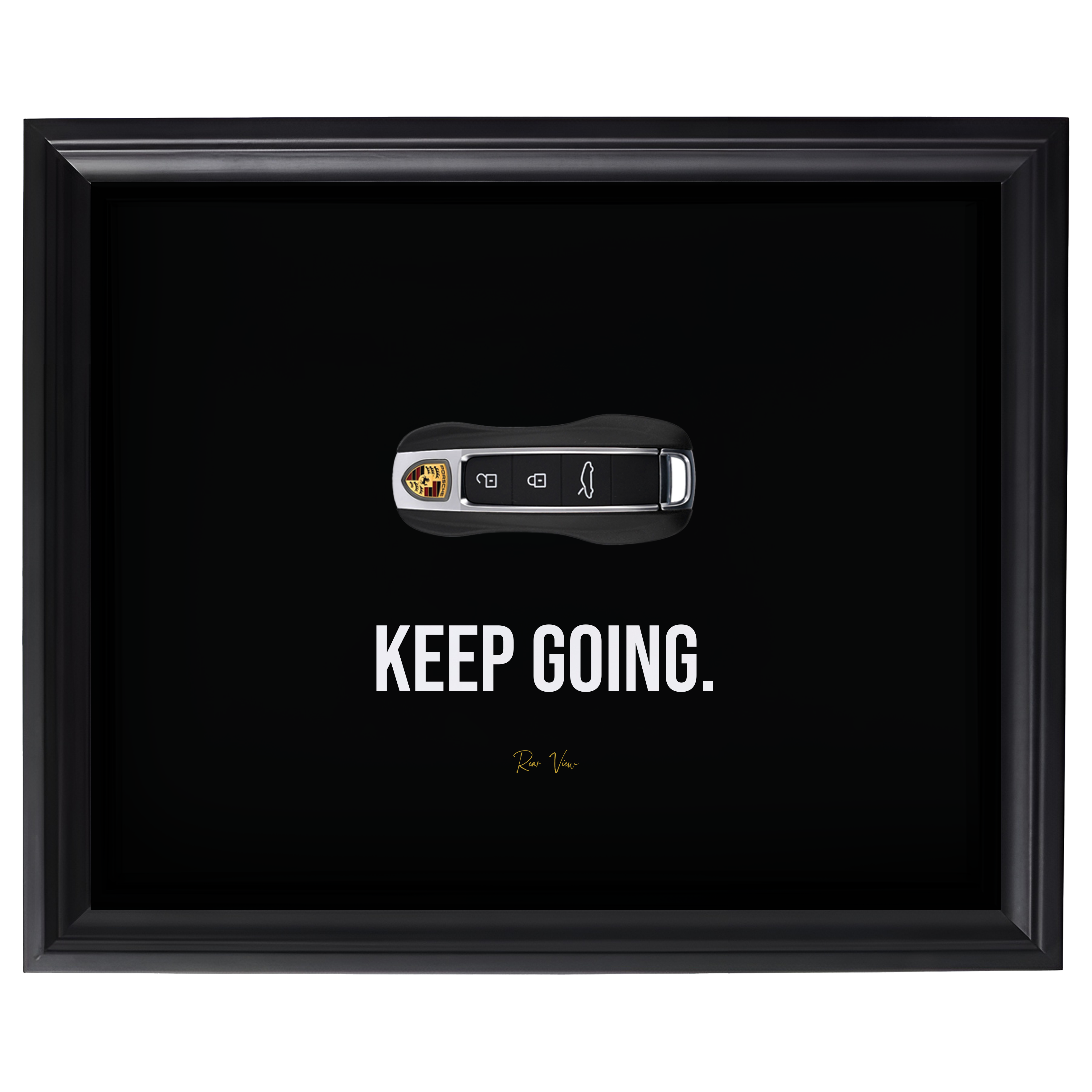 German Sports Car Key Art – Handcrafted Edition