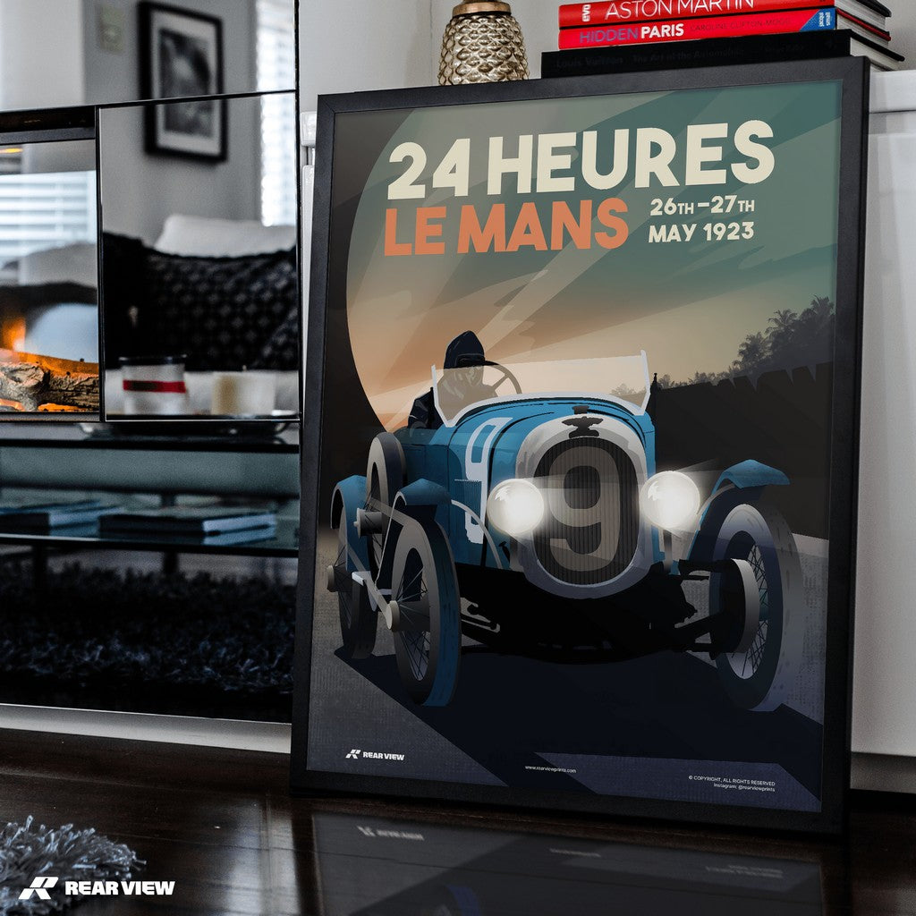 Circuit De La Sarthe 1923 - Le Mans Art Print
