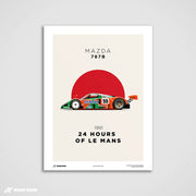 Geschenk aus dem Osten – 787b Mazda Kunstdruck
