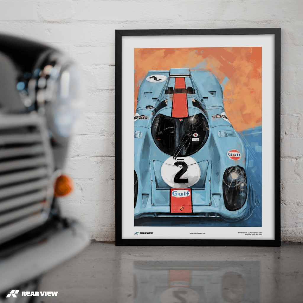 Prototyp Blau – 917 Kunstdruck