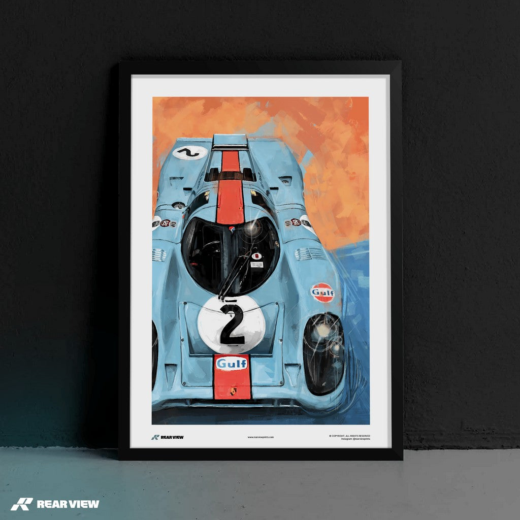 Prototype Blue – 917 Art Print