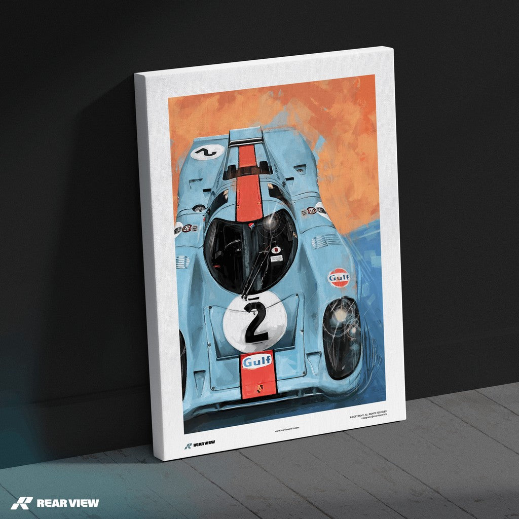 Prototype Blue – 917 Art Print