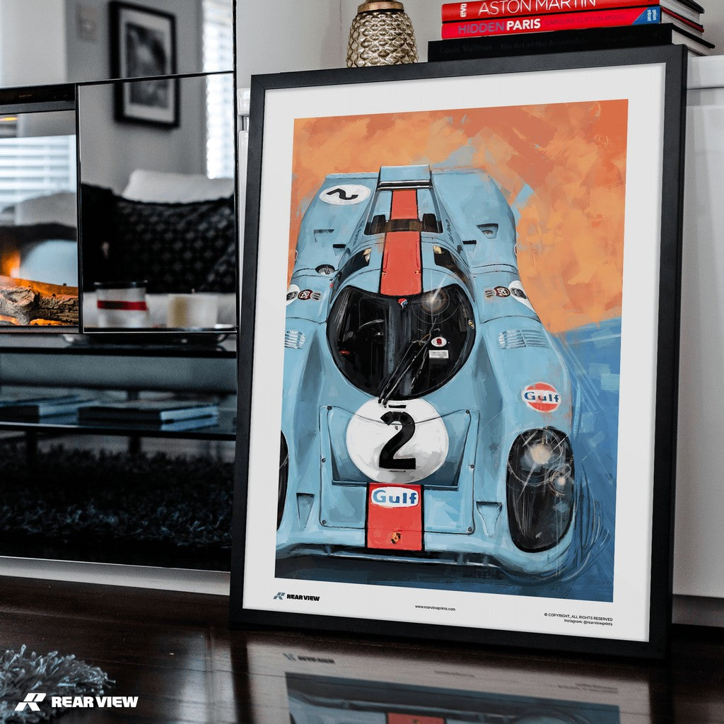 Prototype Blue – 917 Art Print
