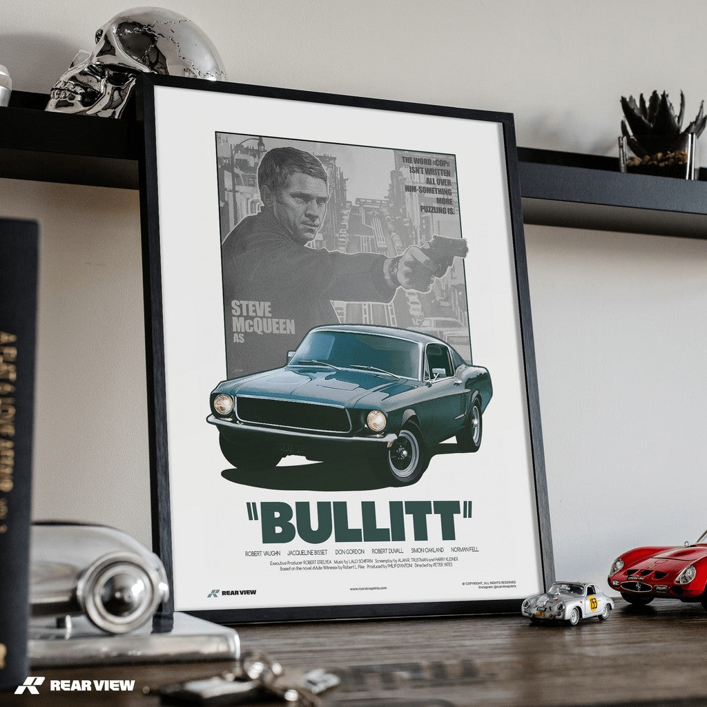 Hollywood Stars - Bullitt Kunstdruck