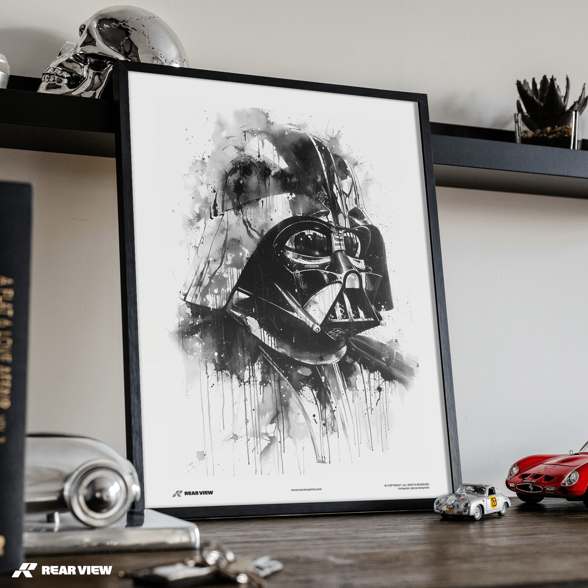 The Dark Lord in Sketch - Movie Art Print
