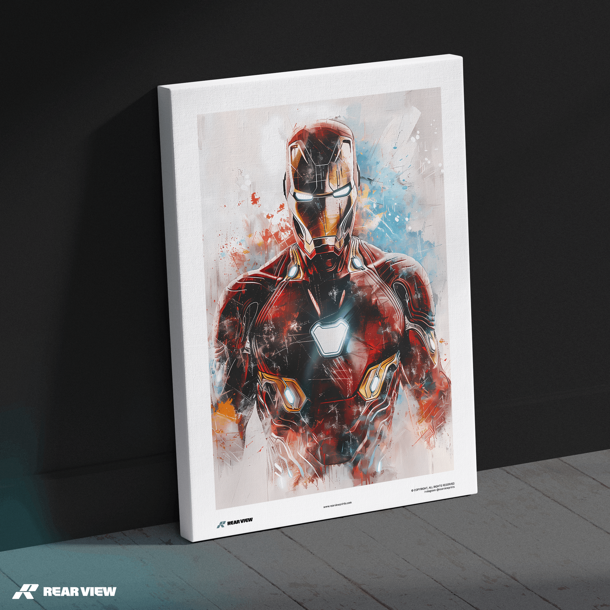 The Genius Behind the Suit - Movie Art Print