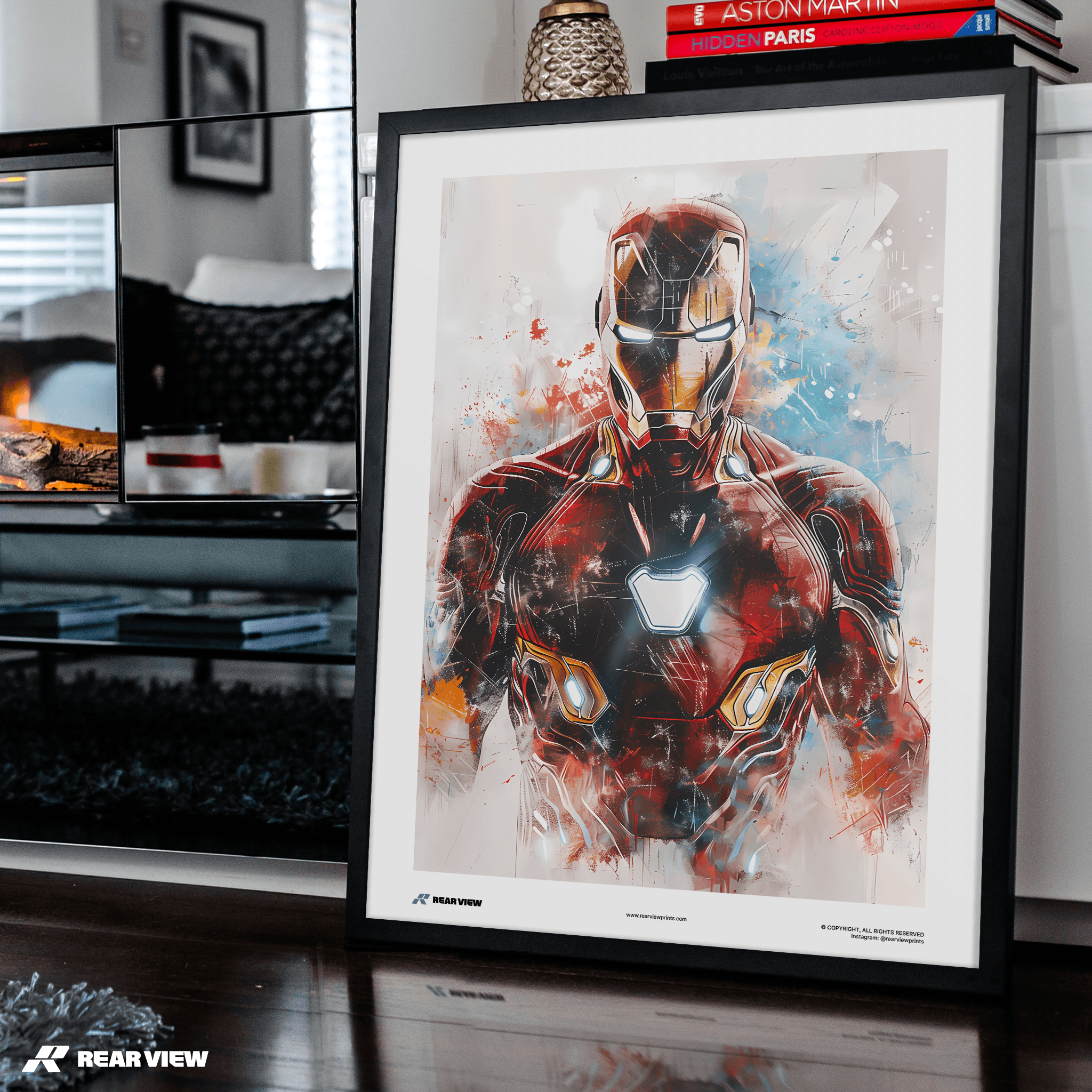 The Genius Behind the Suit - Movie Art Print
