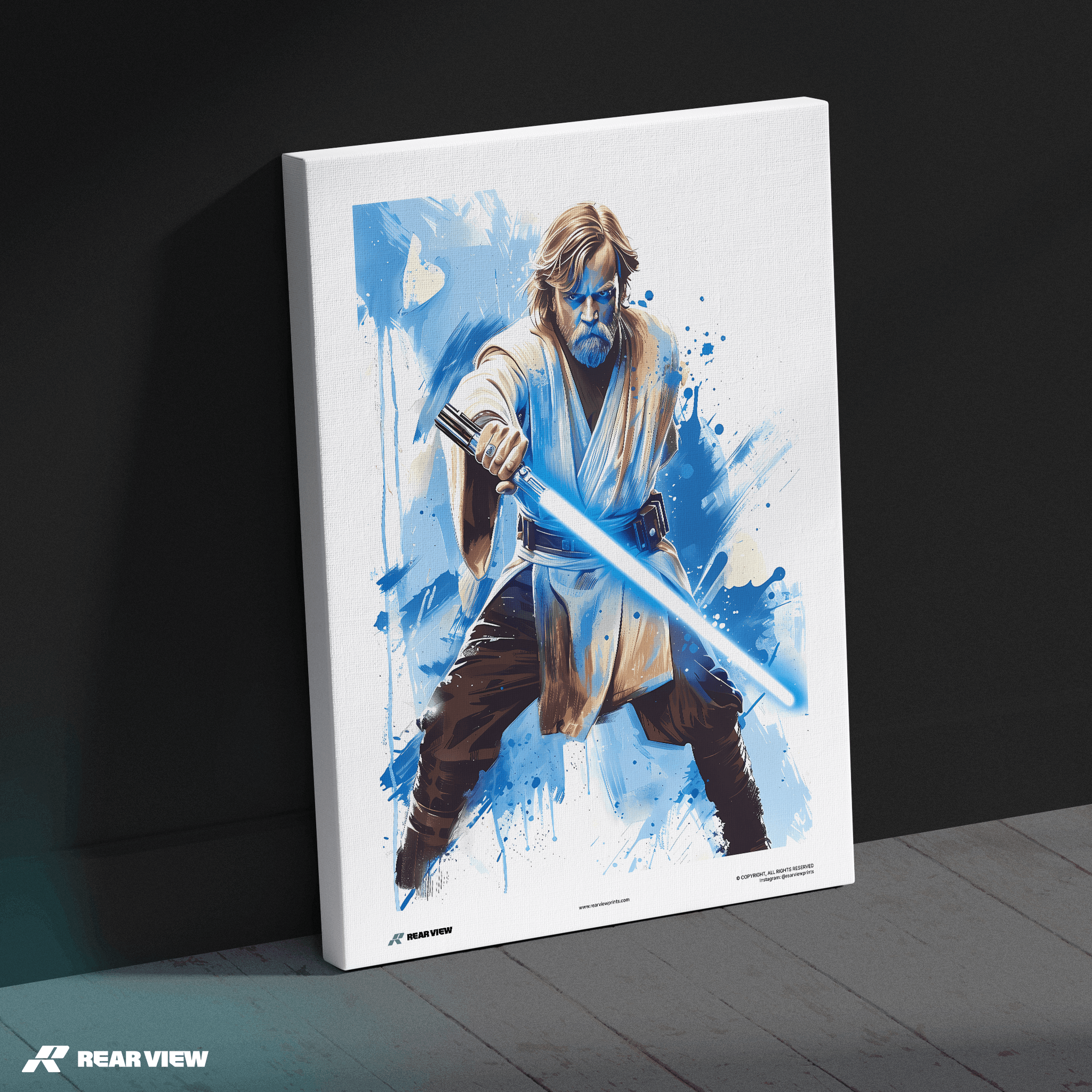 The Jedi Master - Movie Art Print