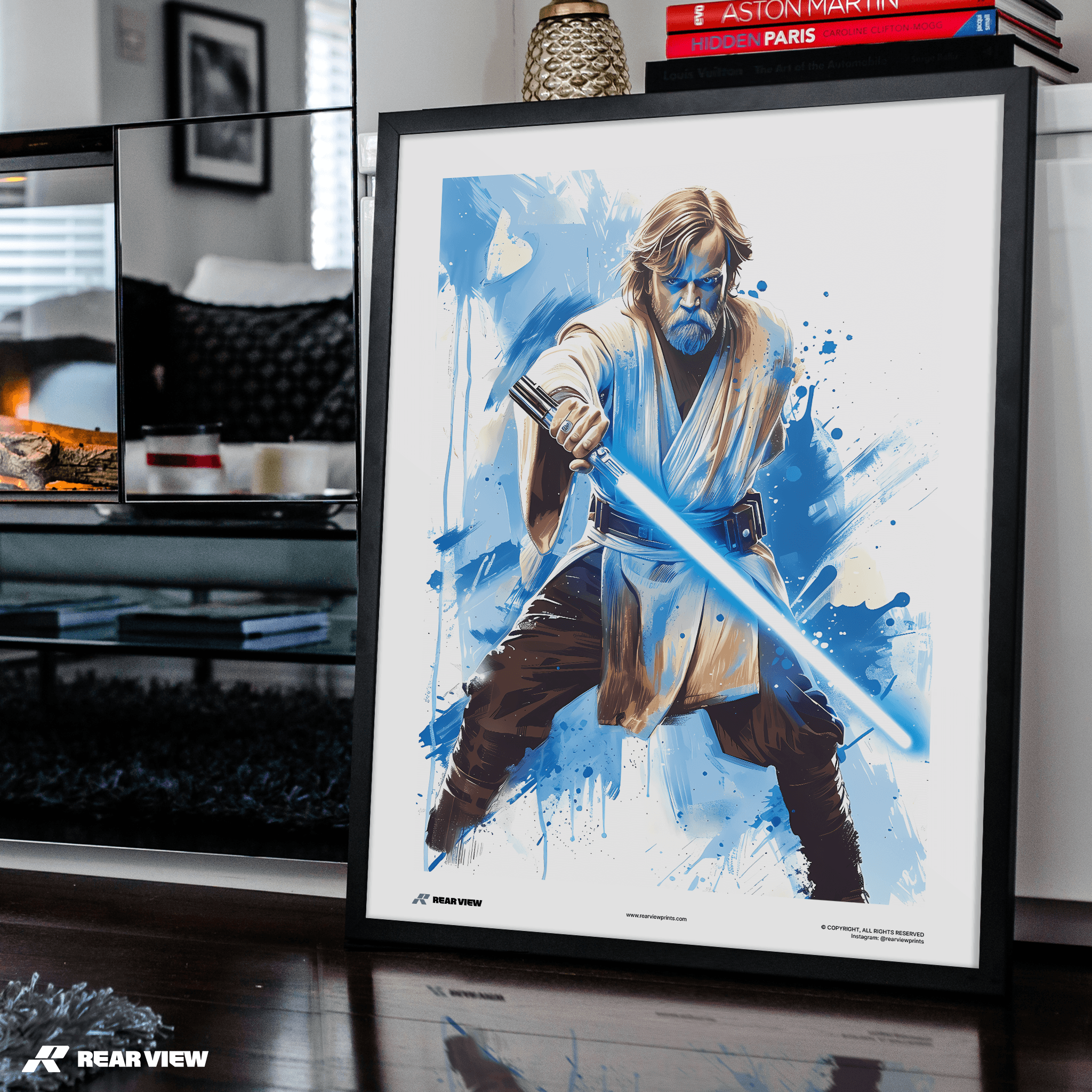 The Jedi Master - Movie Art Print