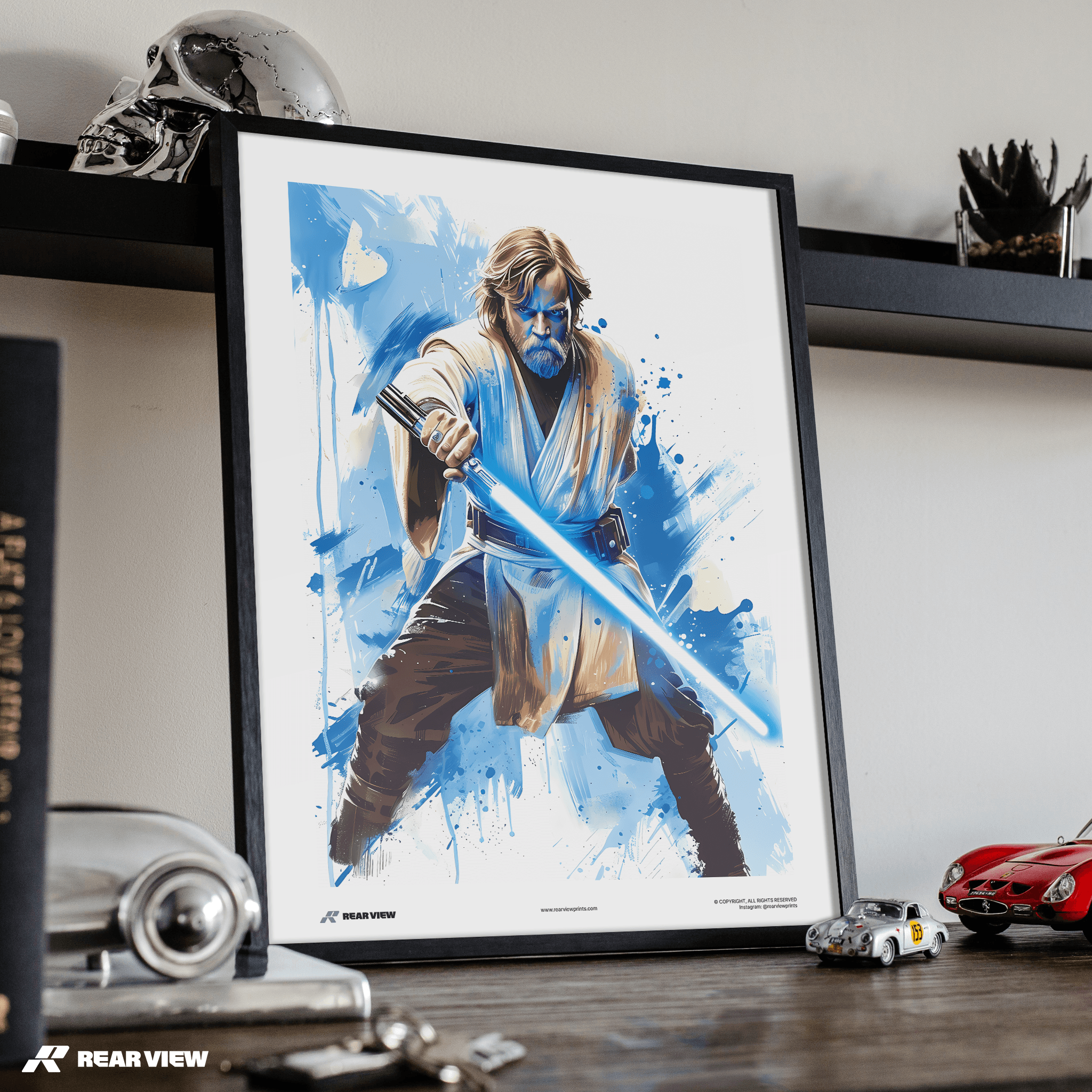 The Jedi Master - Movie Art Print