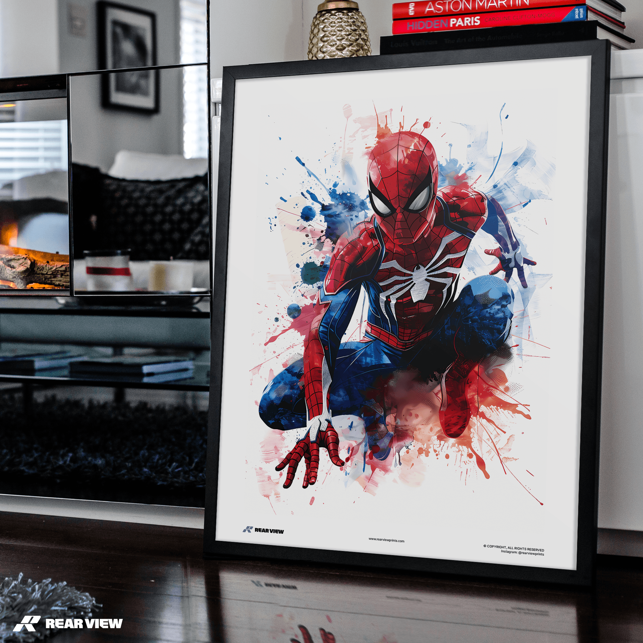 Swinging Through the City - Movie Art Print