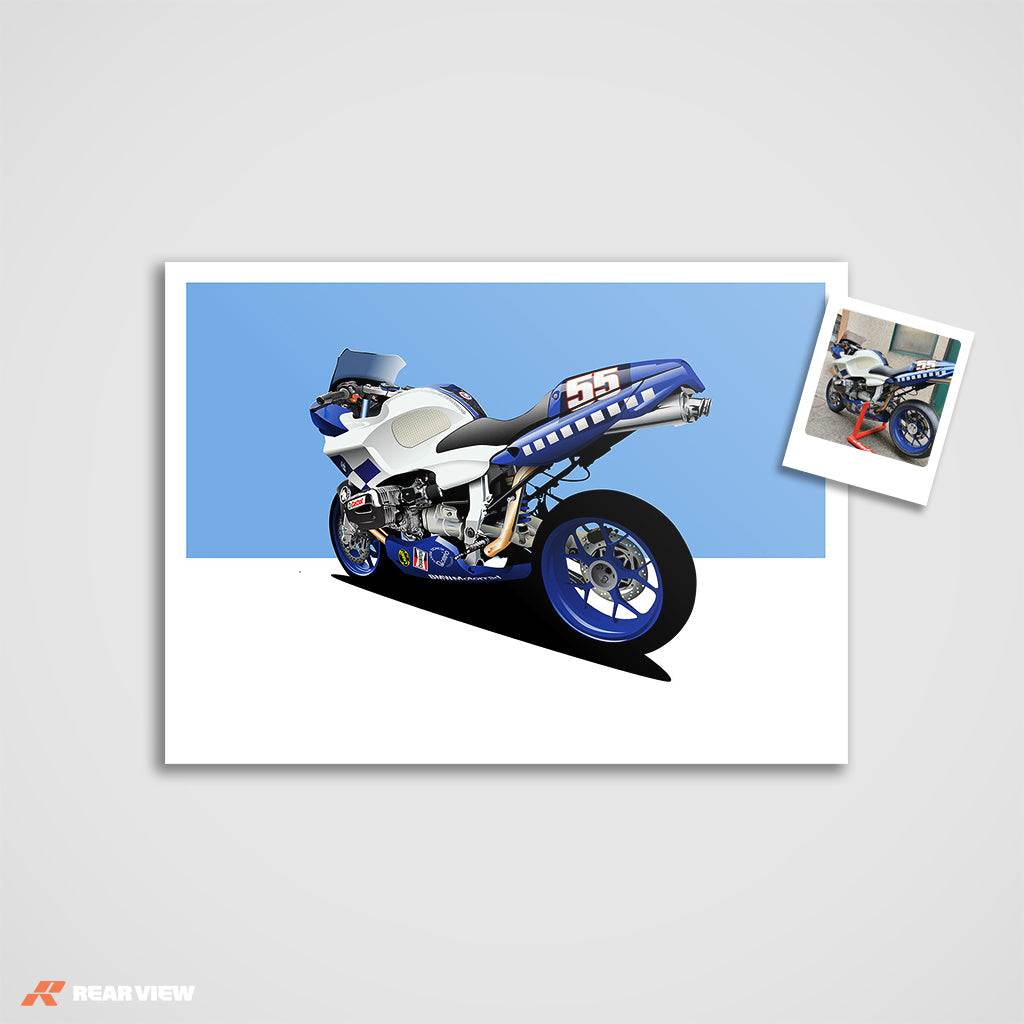 Custom Car Art - Motorcycle