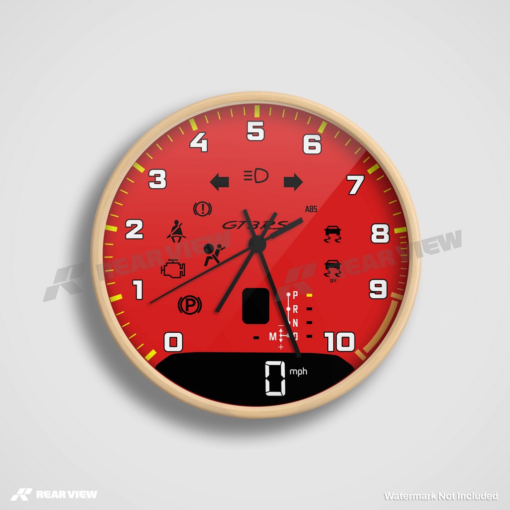 GT3RS Automatic Red – Leichte Zifferblatt-Edition